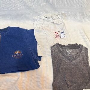 Men’s Blue and Gray T-Shirts